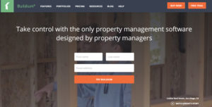 A screenshot of the property management software Buildium, which can be used to collect rent online.